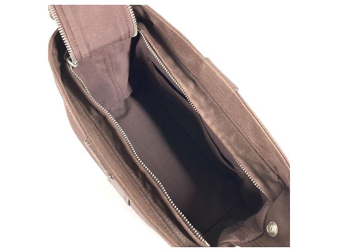 Borsa Clutch Multi-Pouch MM Creched Toilette Acapulco di Hermès Marrone - vista 11