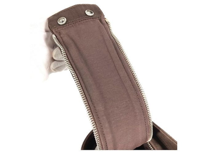 Borsa Clutch Multi-Pouch MM Creched Toilette Acapulco di Hermès Marrone - vista 12