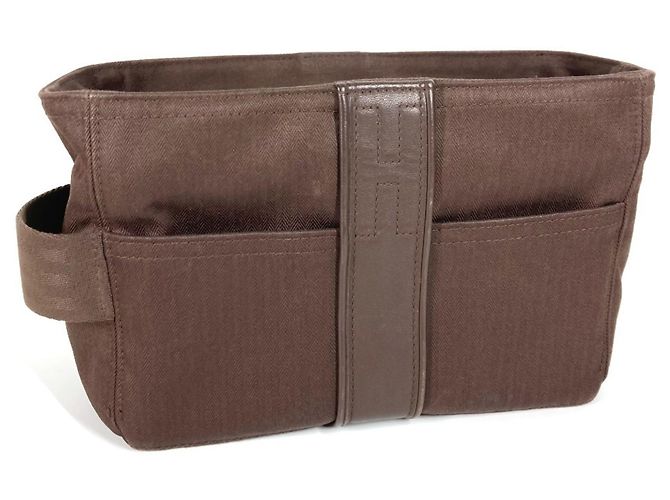 Borsa Clutch Multi-Pouch MM Creched Toilette Acapulco di Hermès Marrone - vista 2