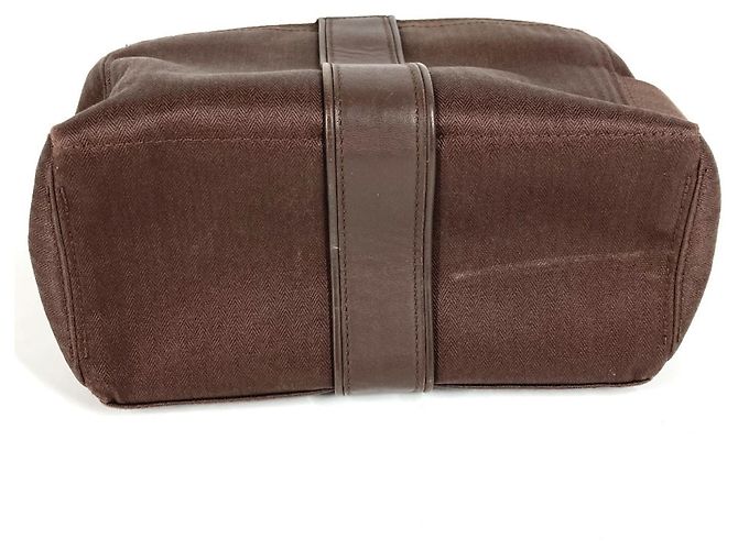 Borsa Clutch Multi-Pouch MM Creched Toilette Acapulco di Hermès Marrone - vista 7