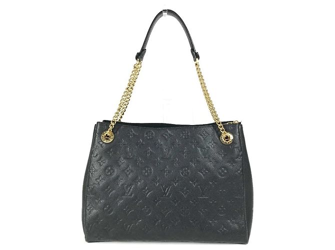 Borsa a Spalla Surenne MM in Monogramma Empreinte Louis Vuitton Nero - vista 2