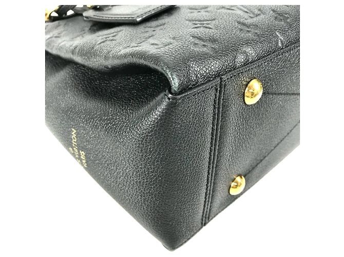 Borsa a Spalla Surenne MM in Monogramma Empreinte Louis Vuitton Nero - vista 7