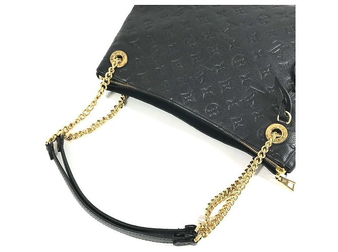 Borsa a Spalla Surenne MM in Monogramma Empreinte Louis Vuitton Nero - vista 8