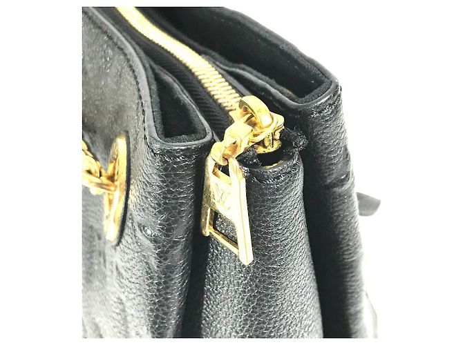 Borsa a Spalla Surenne MM in Monogramma Empreinte Louis Vuitton Nero - vista 9