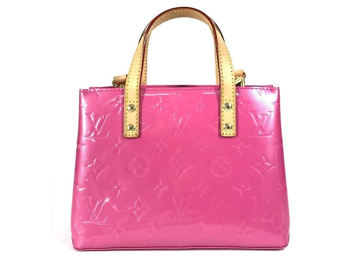 Borsa PM Louis Vuitton Monogram Vernis LV Remix Rosa - vista 2