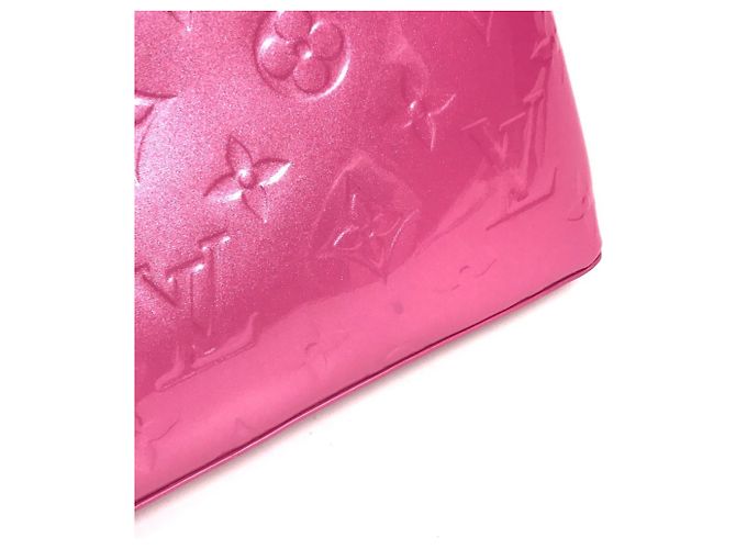 Borsa PM Louis Vuitton Monogram Vernis LV Remix Rosa - vista 4