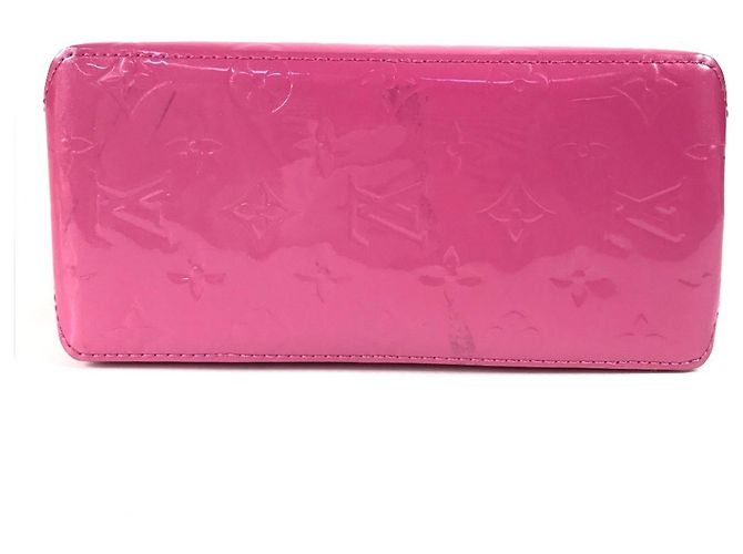 Borsa PM Louis Vuitton Monogram Vernis LV Remix Rosa - vista 7