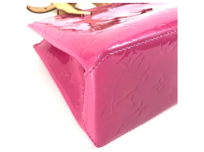 Borsa PM Louis Vuitton Monogram Vernis LV Remix Rosa - vista 9