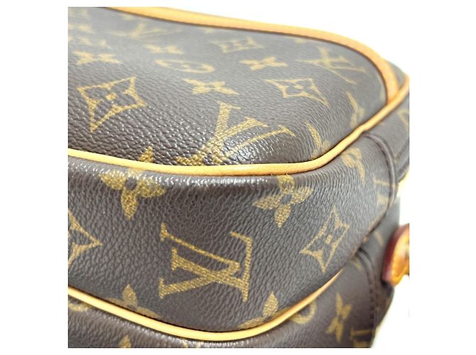 Borsa a Spalla Reporter PM Louis Vuitton Marrone Monogramma - vista 11