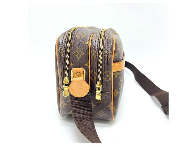 Borsa a Spalla Reporter PM Louis Vuitton Marrone Monogramma - vista 3