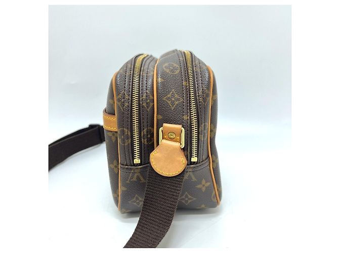 Borsa a Spalla Reporter PM Louis Vuitton Marrone Monogramma - vista 6