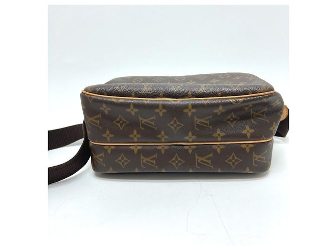 Borsa a Spalla Reporter PM Louis Vuitton Marrone Monogramma - vista 7