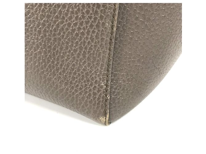 Gucci Zwei-Farben Logo Tragetasche Braun Pink - Ansicht 10