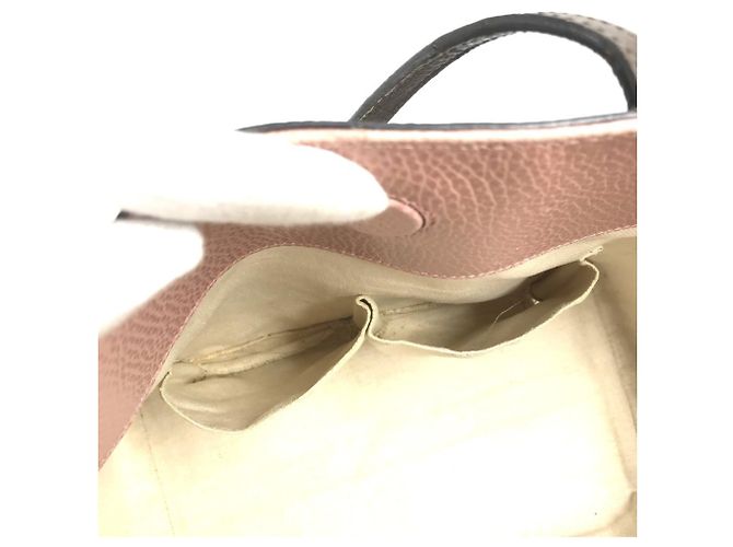 Gucci Zwei-Farben Logo Tragetasche Braun Pink - Ansicht 12