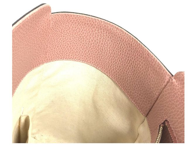 Gucci Zwei-Farben Logo Tragetasche Braun Pink - Ansicht 15