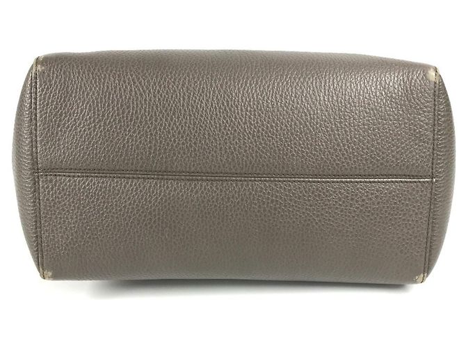 Gucci Zwei-Farben Logo Tragetasche Braun Pink - Ansicht 5