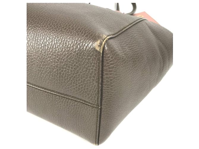 Gucci Zwei-Farben Logo Tragetasche Braun Pink - Ansicht 6