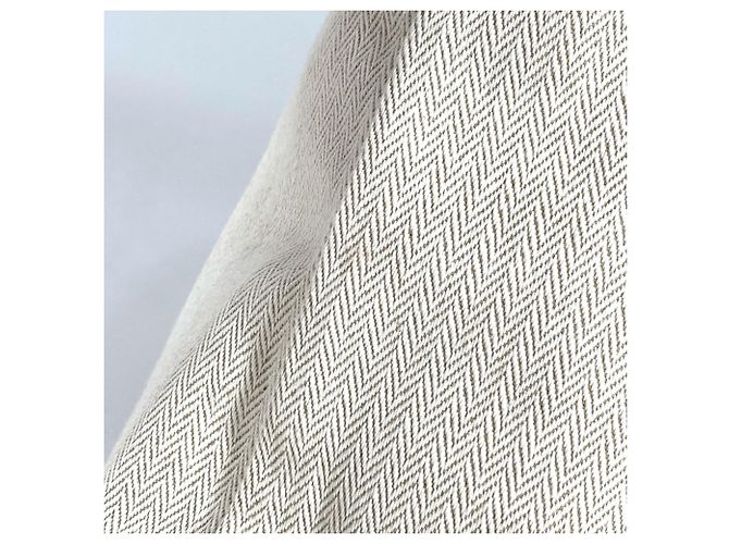 Hermès Aline MM Logo Rucksack Braun Beige - Ansicht 9
