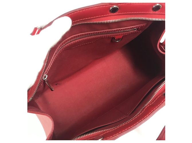 Borsa tote Blair MM Epi di Louis Vuitton Rosso - vista 12