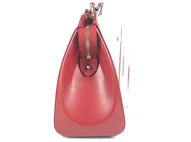 Borsa tote Blair MM Epi di Louis Vuitton Rosso - vista 4