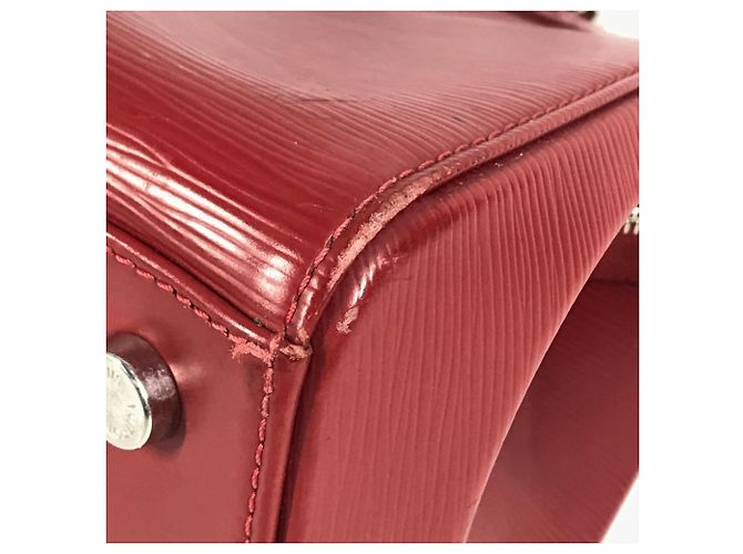 Borsa tote Blair MM Epi di Louis Vuitton Rosso - vista 7