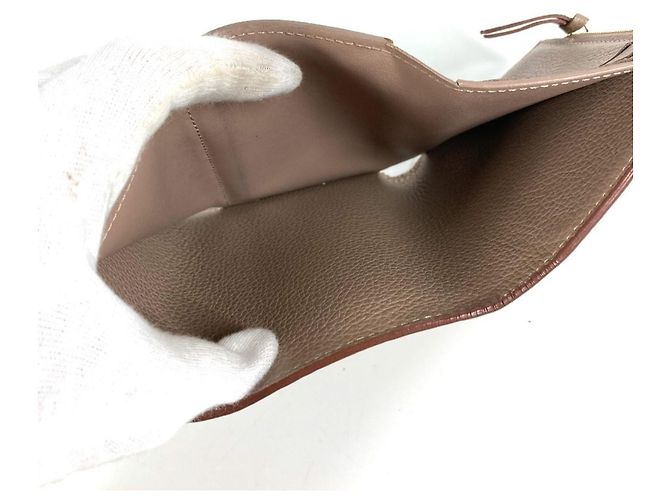 Billetera plegable Monogram Empreinte Louis Vuitton Beige - vista 12
