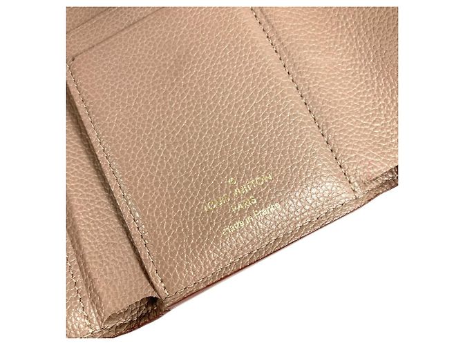 Billetera plegable Monogram Empreinte Louis Vuitton Beige - vista 13