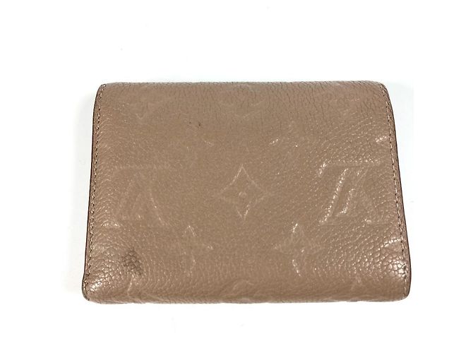 Billetera plegable Monogram Empreinte Louis Vuitton Beige - vista 2
