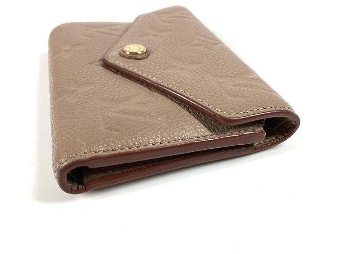 Billetera plegable Monogram Empreinte Louis Vuitton Beige - vista 3