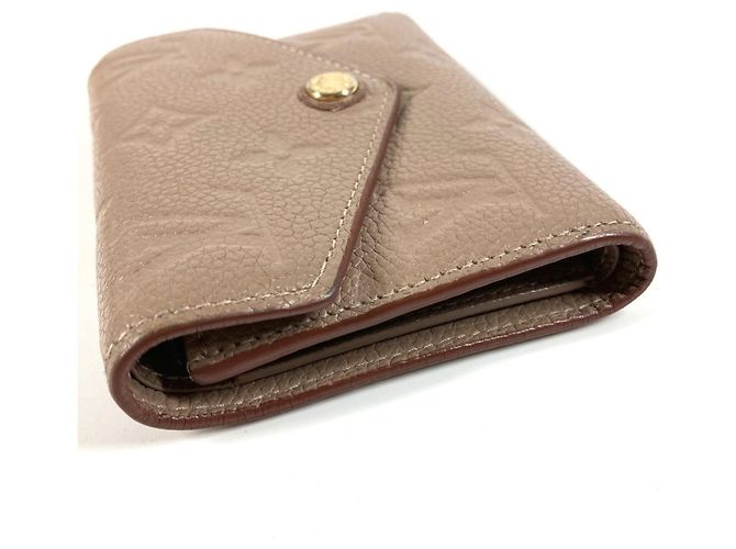 Billetera plegable Monogram Empreinte Louis Vuitton Beige - vista 5