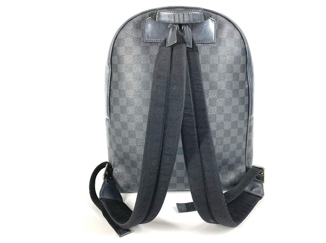 Zaino Josh Damier Graphite Louis Vuitton Nero - vista 12