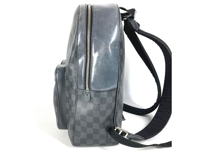 Zaino Josh Damier Graphite Louis Vuitton Nero - vista 13