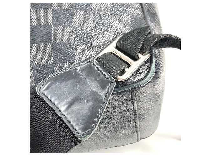 Zaino Josh Damier Graphite Louis Vuitton Nero - vista 5