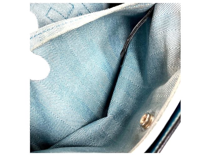 Hermès Borsa Tote PM Valparaiso HERMES Blu Giallo - vista 5