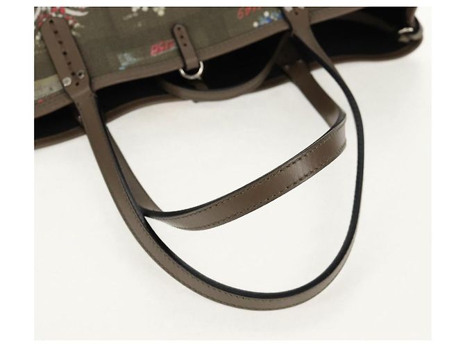 Bulgari Bvlgari Leder-Tote Braun - Ansicht 6