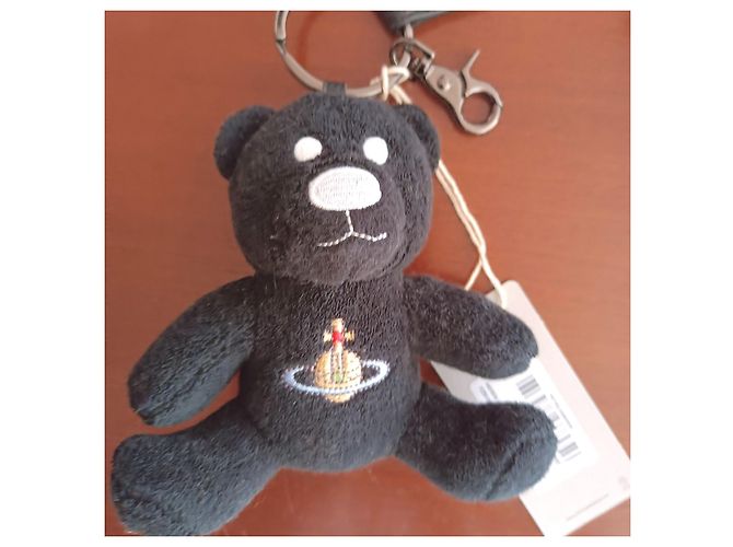 Charm per borsa Teddy Bear Black di Vivienne Westwood Nero - vista 2