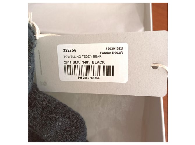 Charm per borsa Teddy Bear Black di Vivienne Westwood Nero - vista 4