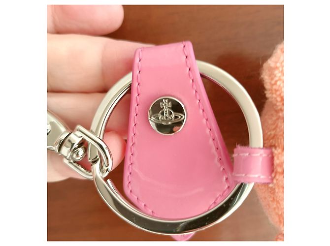 Charm per borsa Teddy Bear Peach di Vivienne Westwood Corallo - vista 6