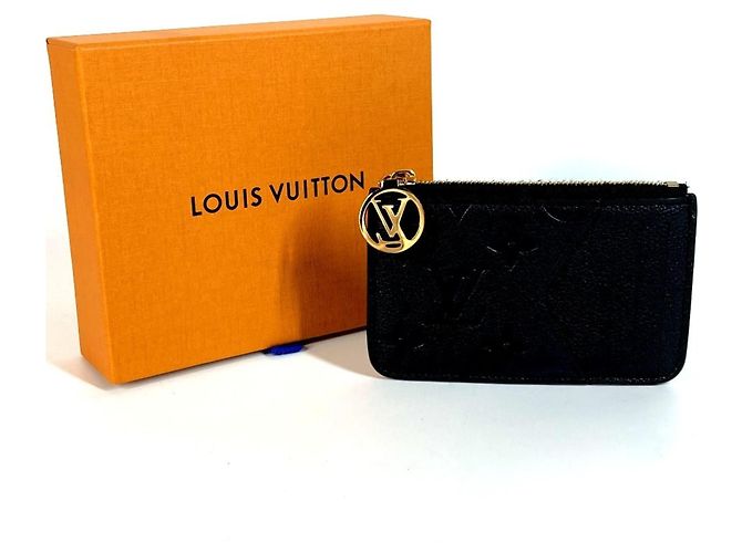Estuche para tarjetas Monogram Empreinte Louis Vuitton Negro Monograma - vista 10