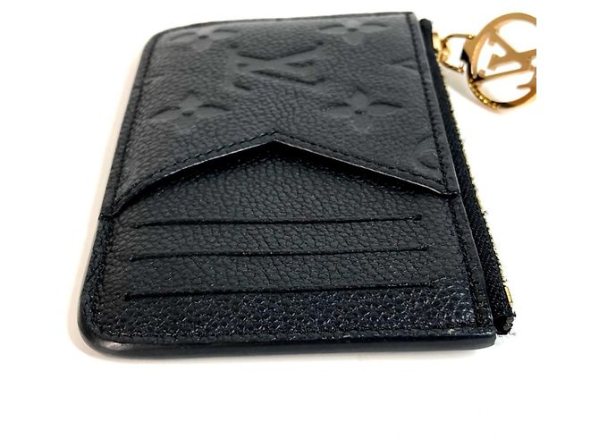 Estuche para tarjetas Monogram Empreinte Louis Vuitton Negro Monograma - vista 4