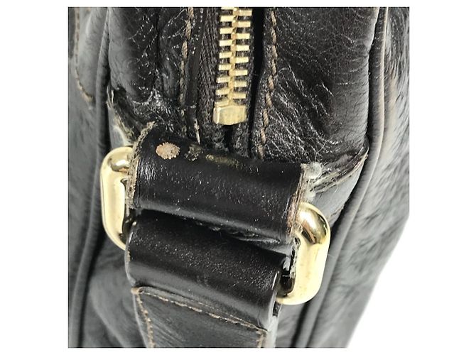 Gucci 201448 Guccissima GG Pochette Borsa a Spalla Marrone - vista 11