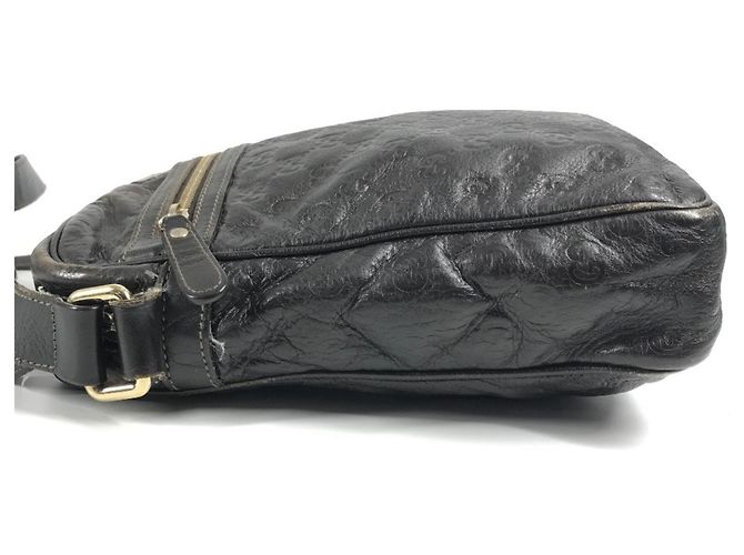 Gucci 201448 Guccissima GG Pochette Borsa a Spalla Marrone - vista 4