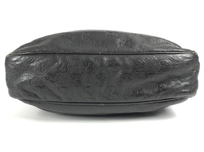 Gucci 201448 Guccissima GG Pochette Borsa a Spalla Marrone - vista 6