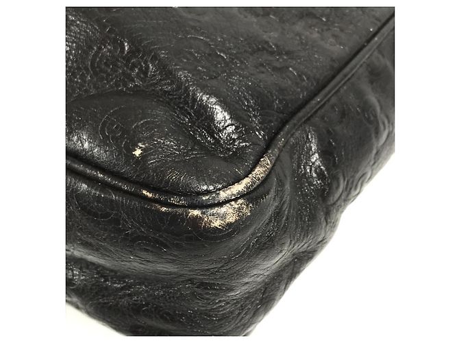 Gucci 201448 Guccissima GG Pochette Borsa a Spalla Marrone - vista 8