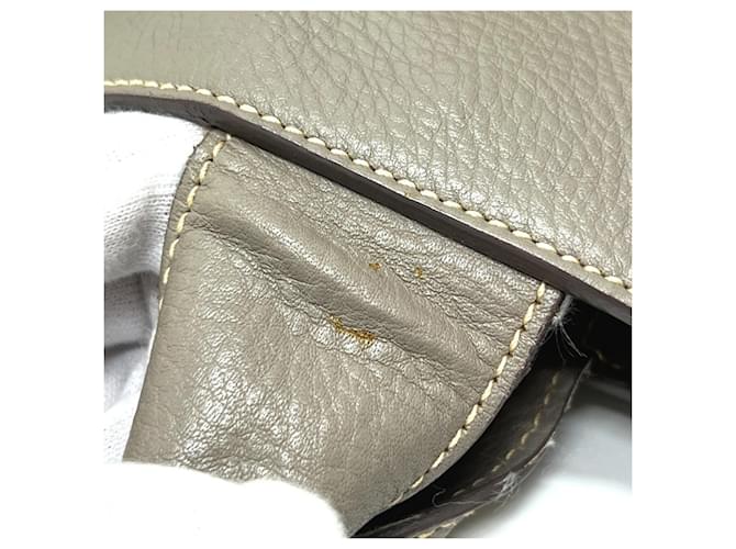 Tote Graue Handtasche Prada BN1872 Braun - Ansicht 10