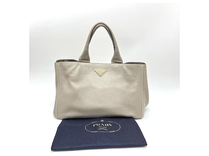 Tote Graue Handtasche Prada BN1872 Braun - Ansicht 16