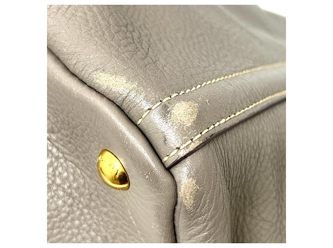 Tote Graue Handtasche Prada BN1872 Braun - Ansicht 7
