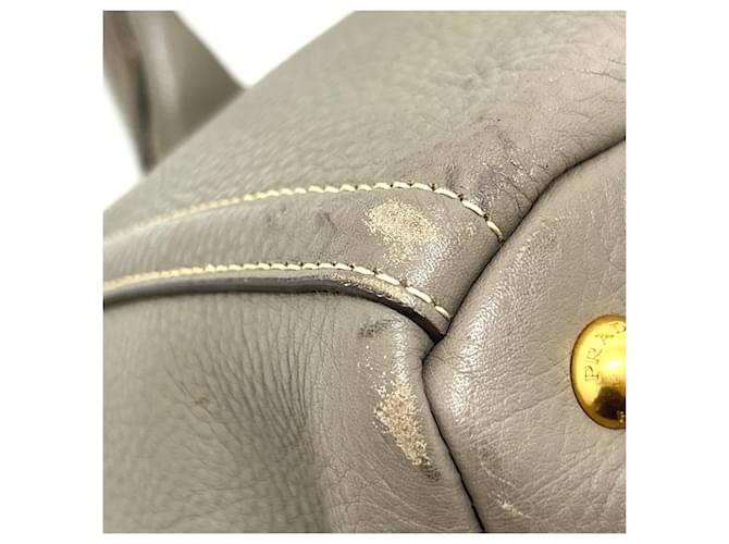 Tote Graue Handtasche Prada BN1872 Braun - Ansicht 8