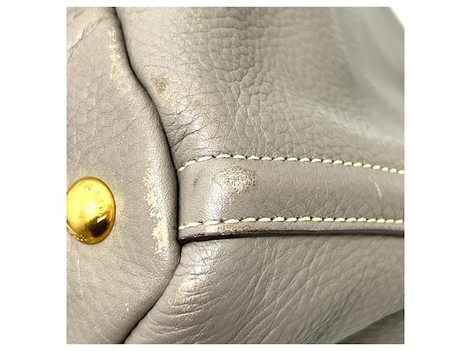 Tote Graue Handtasche Prada BN1872 Braun - Ansicht 9