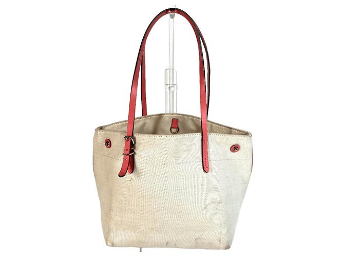 Bolso Tote Cabas PM de la colección de verano 2014 de Louis Vuitton Rosa Blanco - vista 2